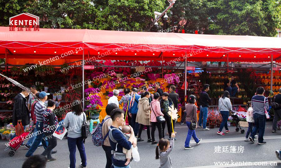花市篷房-2020廣州海珠區(qū)迎春花市