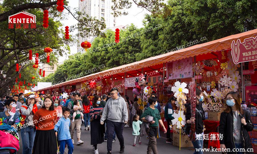 花市篷房-2020廣州海珠區(qū)迎春花市