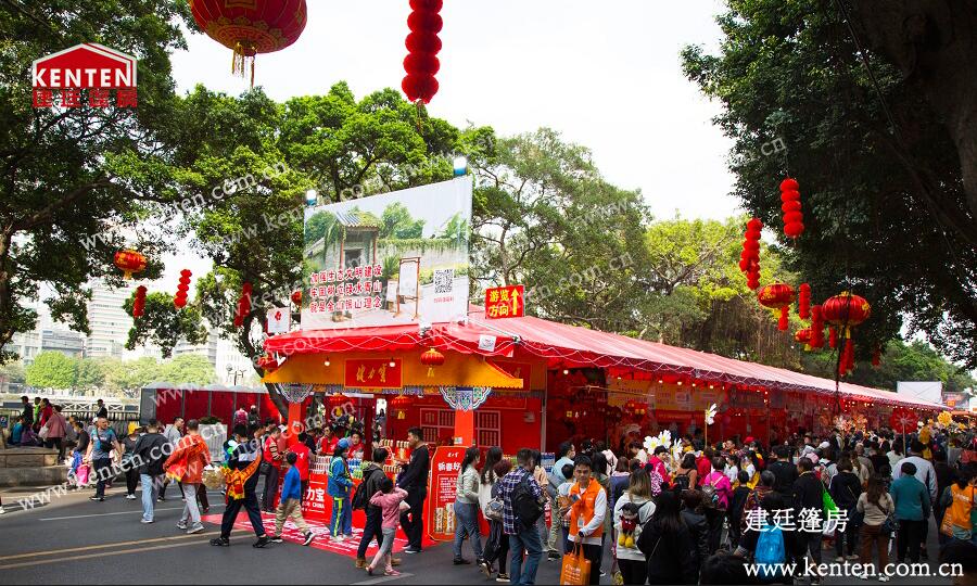 花市篷房-2020廣州海珠區(qū)迎春花市
